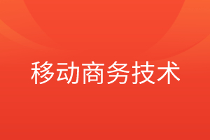移动商务技术