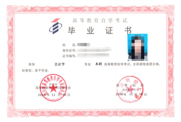 四川自考如何申请毕业办理毕业证书